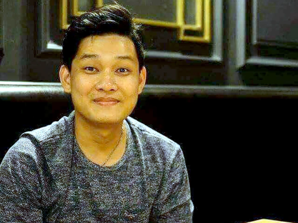 Hót boy tên Quân hiện đang bị công an bắt giữ để điều tra